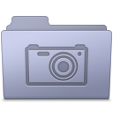 Pictures Folder Lavender Icon